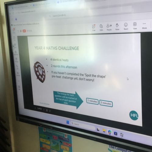 Year 4 Maths Challenge